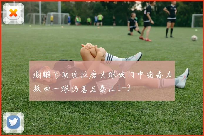谢鹏飞助攻拉唐头球破门申花奋力扳回一球仍落后泰山1-3